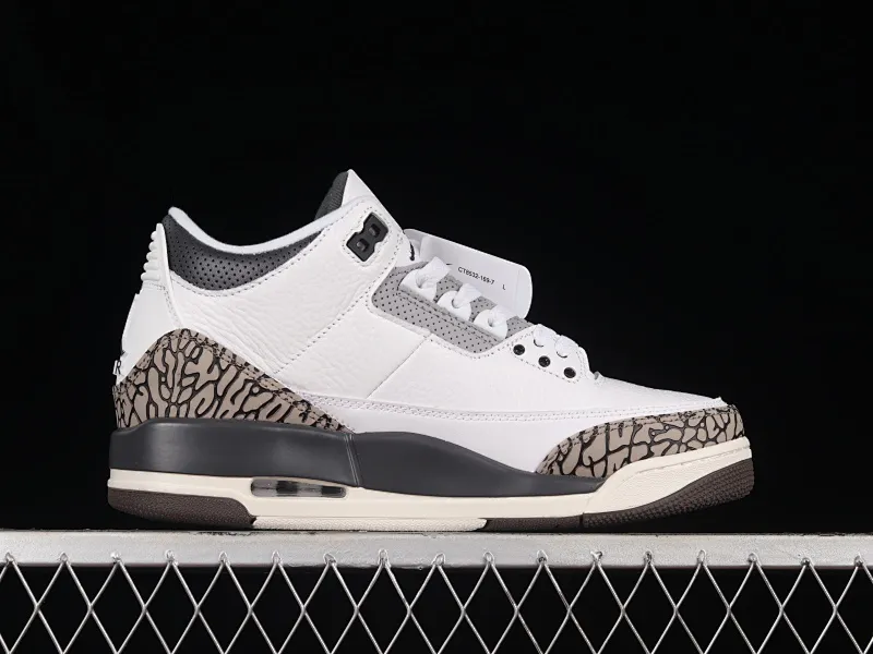 All categories Air Jordan Jordan series basketball shoes Air Jordan 3 Air Jordan 3 Retro "Gray Tone" AJ3 Joe 3 gray tone CT8532-169